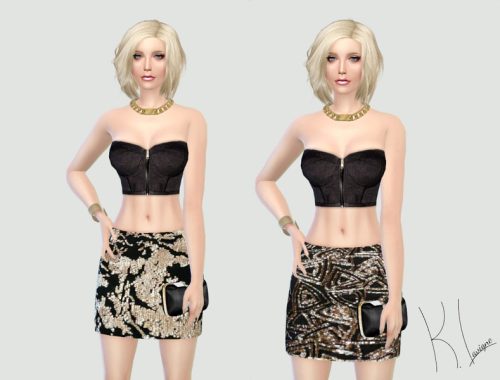 Skirt Gold