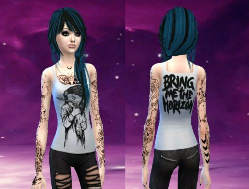 Bring me the Horizon band tops