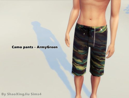 Camo pants