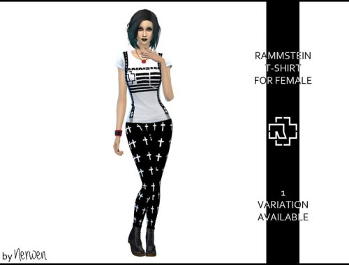 Rammstein White T-shirt