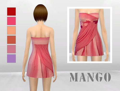 Chic Anya Draped Dress