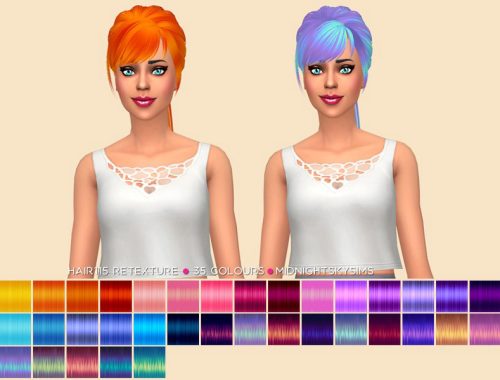 Hair115 Unnatural Retexture - mesh needed