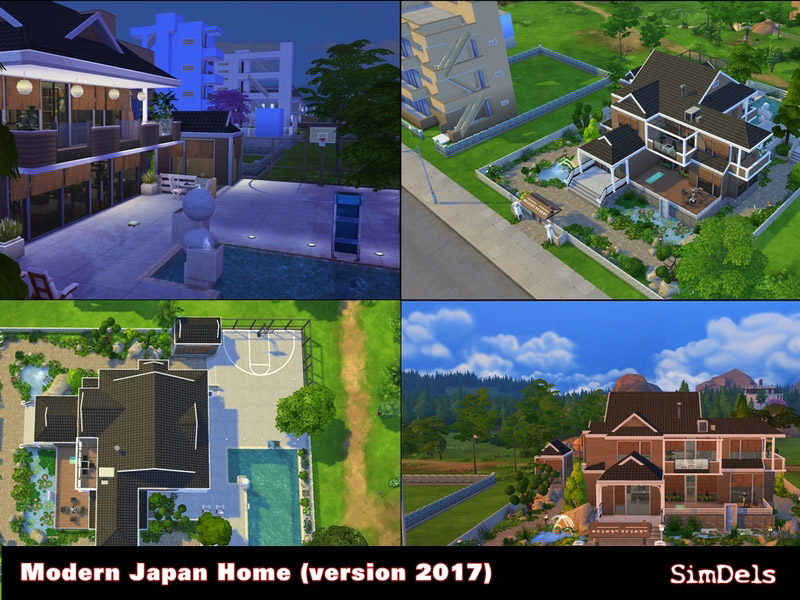Modern Japan Home (version 2017) - The Sims 4 Catalog