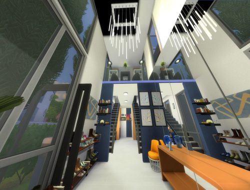 Blue Bird Modern House