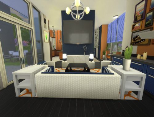 Blue Bird Modern House