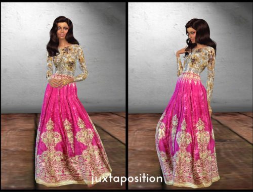 Choli Dress - mesh needed