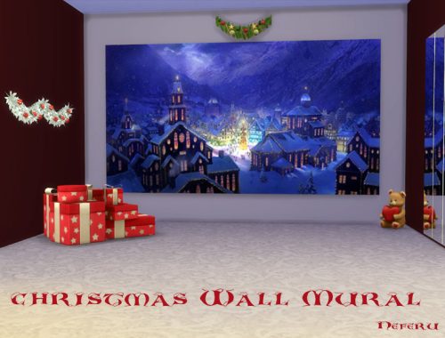 Christmas Wall Mural