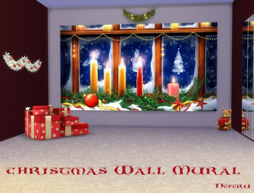 Christmas Wall Mural