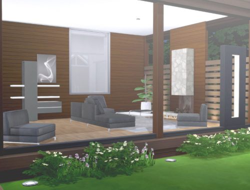 Extroverted Modern Container Home