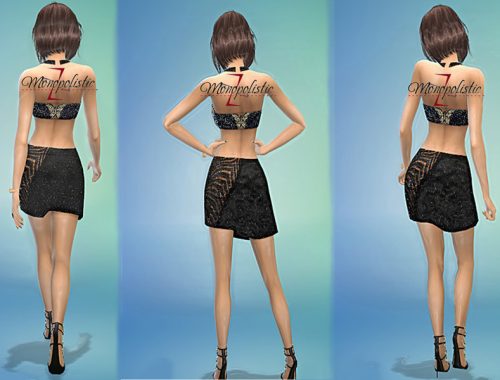 Spider Web Dress - Spa Day and Cool Kitchen needed