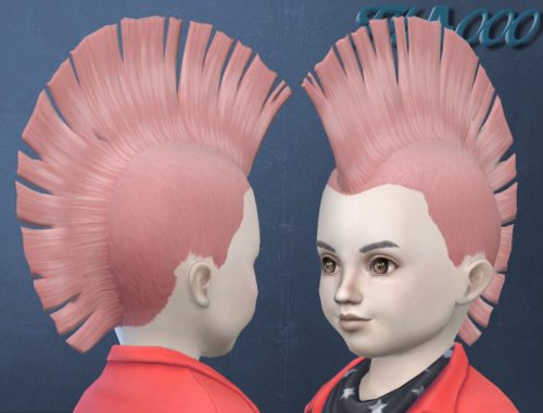Toddler Hair 09: Mohawk