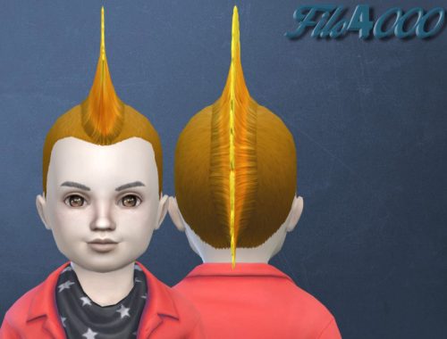 Toddler Hair 09: Mohawk