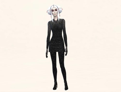White Hair Recolor 4: Vampires Style