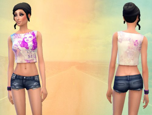 Fab Ciraolo Inspired Crop Top Needs Perfect Patio Stuff Pack