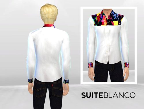 Oil Painting Long Shirt