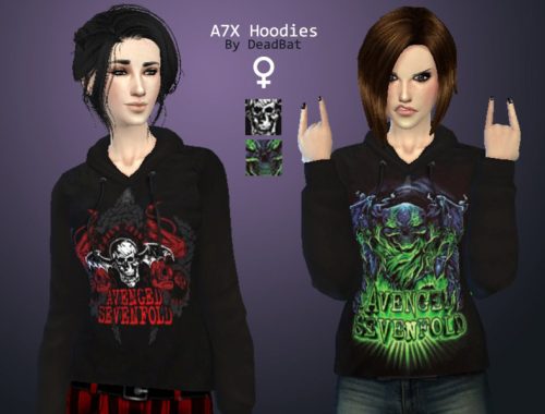 A7X Hoodies - female