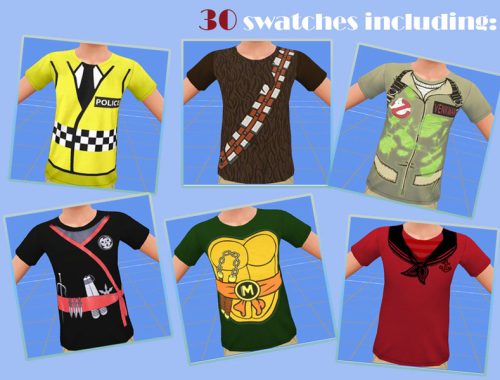 costume t-shirts for boys