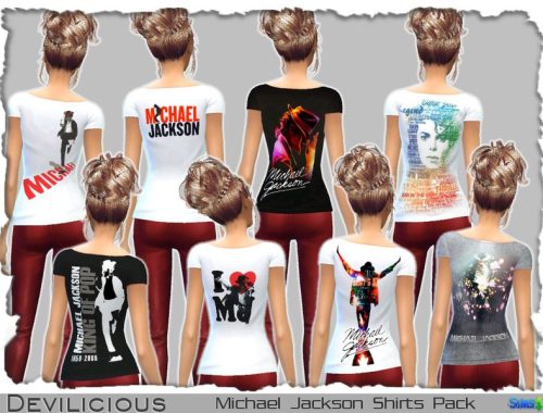 Michael Jackson Shirts Pack