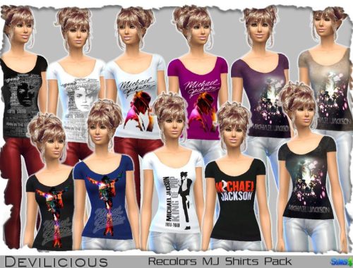 Michael Jackson Shirts Pack