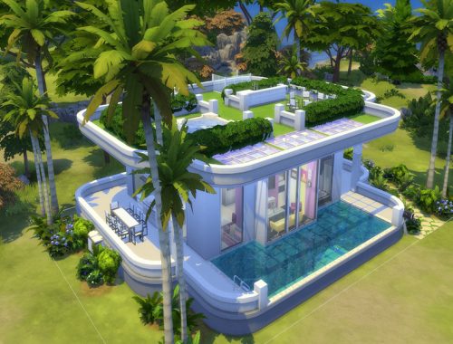 Sunset Breeze Modern House