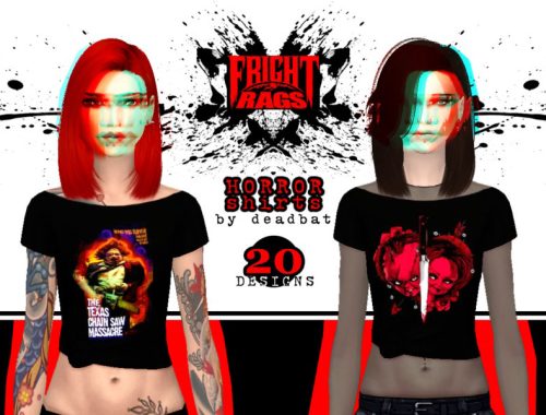 Fright Rags Tops by Deadbat - Backyard needed