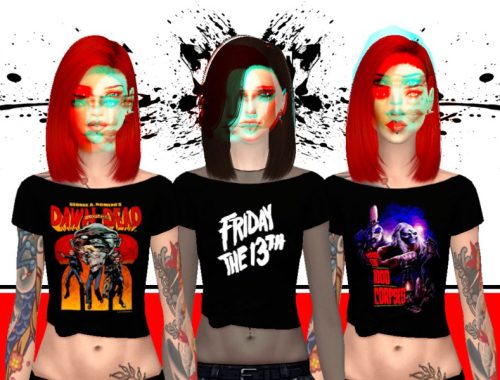 Fright Rags Tops by Deadbat - Backyard needed