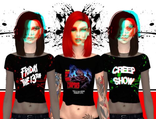 Fright Rags Tops by Deadbat - Backyard needed