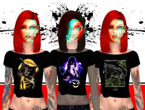 Fright Rags Tops by Deadbat - Backyard needed
