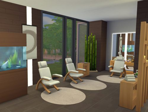 Contemporary Fitness and Spa