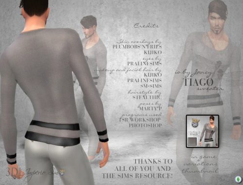 3DL Imperio Sim- iO by Jancy -Tiago Sweater
