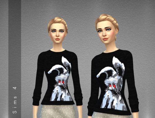 Angry Bunny Sweater