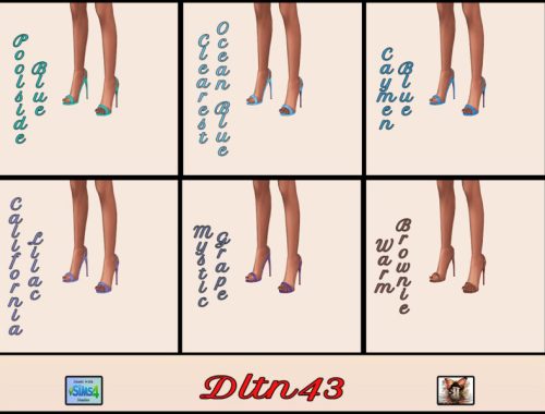 Madlen Basilio Shoes Recolors - mesh needed