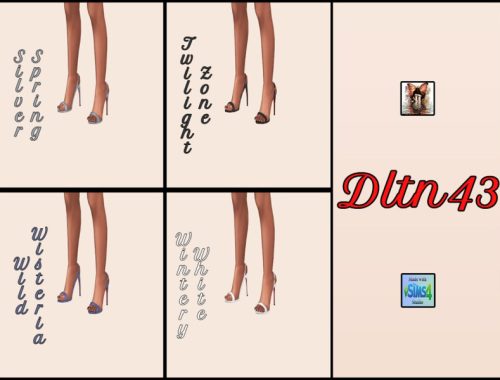 Madlen Basilio Shoes Recolors - mesh needed