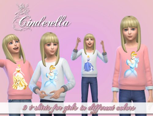 Disney princess t-shirts
