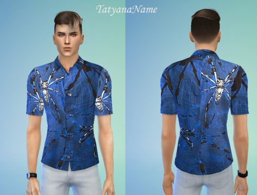 TatyanaName - Alexander mcqueen spider print shirt