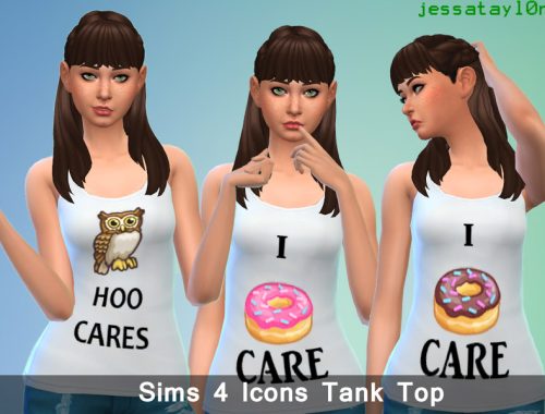 Sims 4 Icons Tank Top