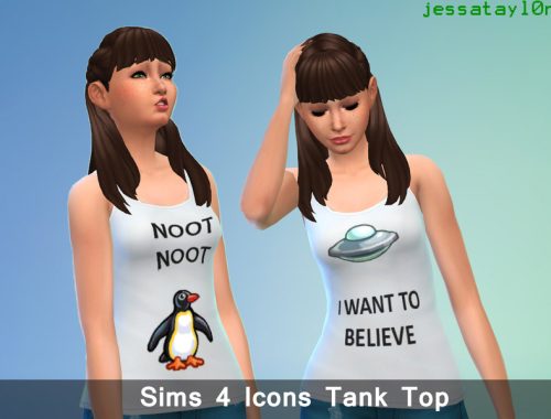 Sims 4 Icons Tank Top