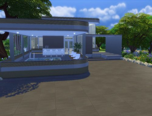 Modern Pool House 2