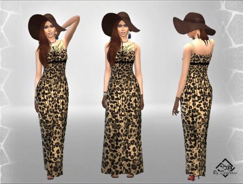 Animalier Glam Dress