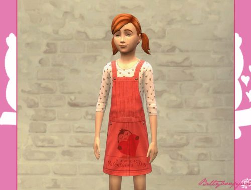 Valentines day owl child