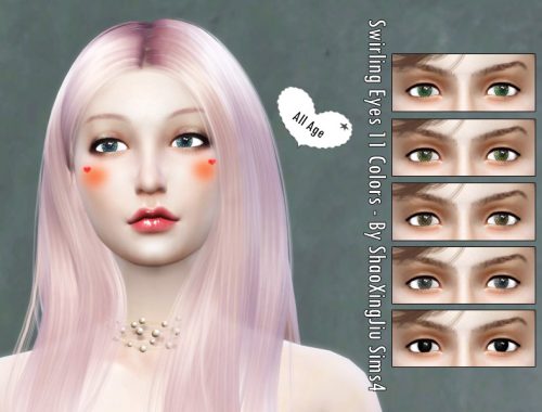 Swirling Eyes - 11 Colors All Age (Mask) - Spooky SP needed