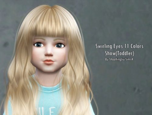 Swirling Eyes - 11 Colors All Age (Mask) - Spooky SP needed