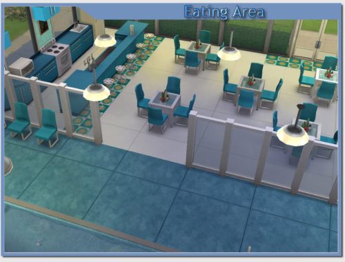 Blue Gym and Pool