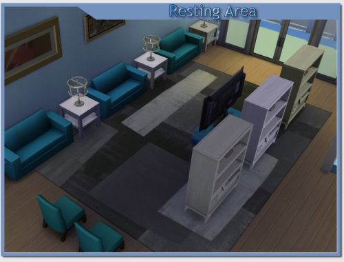Blue Gym and Pool