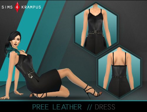 Pree Leather Dress