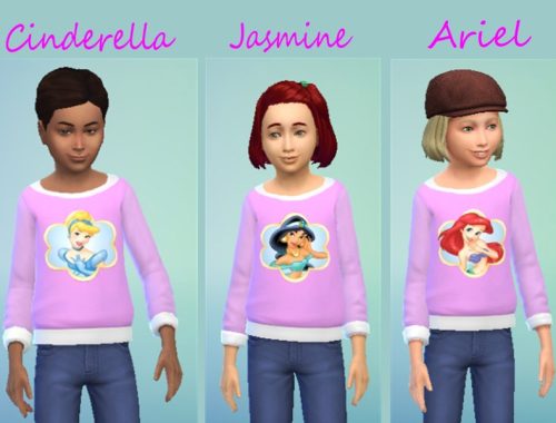 Disney Princess Sweatshirt Set for Girls