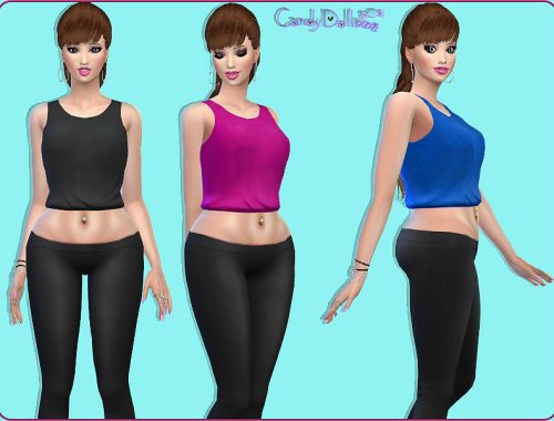 CandyDoll Cropped Tank Tops