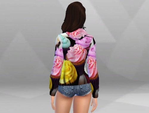 Allmadas R.I.P Diet Cupcakes Coat (Female)