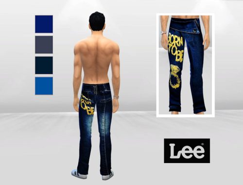Born To Be Graffiti Jeans