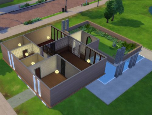 Modern Country Heart House